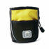 Yellow treat bag from Beige Antigone leash, collar, and petwear collection, featuring a compact, lightweight design for pet treats.