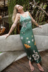 Violet Apollo Andromeda Silk Dress in Jungle Altar, women&