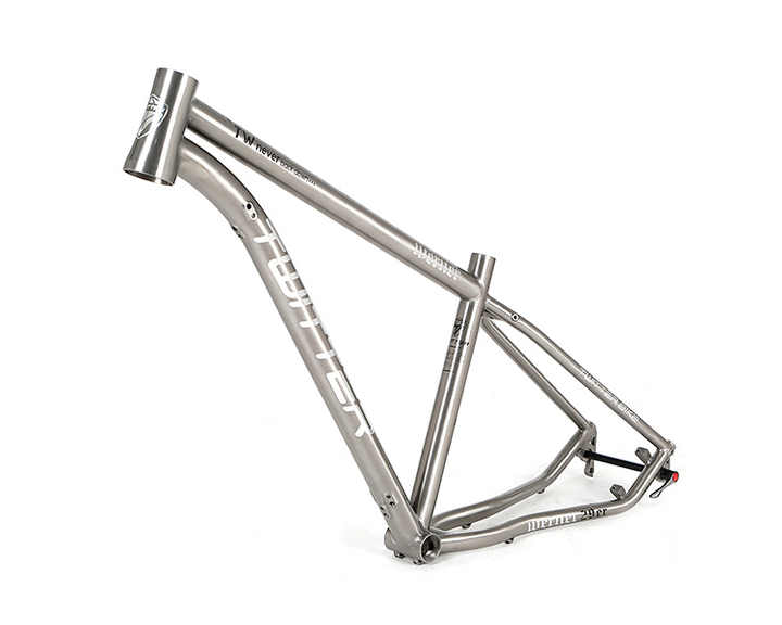 TWITTER WERNER Titanium Alloy MTB Frame – 29"/27.5", Lightweight, XC-Optimized, 142mm Thru axle+Lever