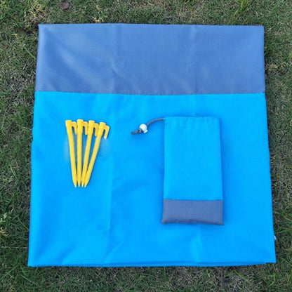 Coffee Jasper waterproof camping beach blanket, portable outdoor picnic mat, 2m by 2.1m, ideal for outdoor activities