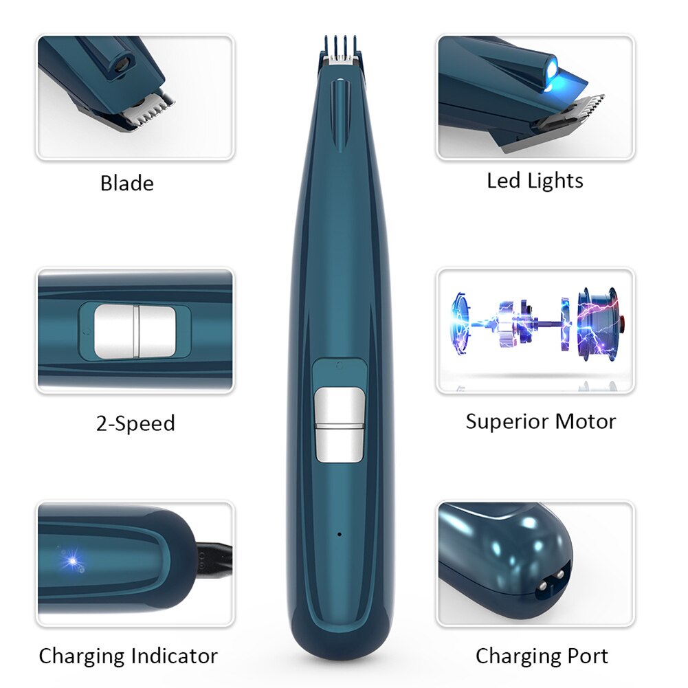 Maroon Asteria professional pet dog hair trimmer with grooming clipper for animal grooming and haircutting.