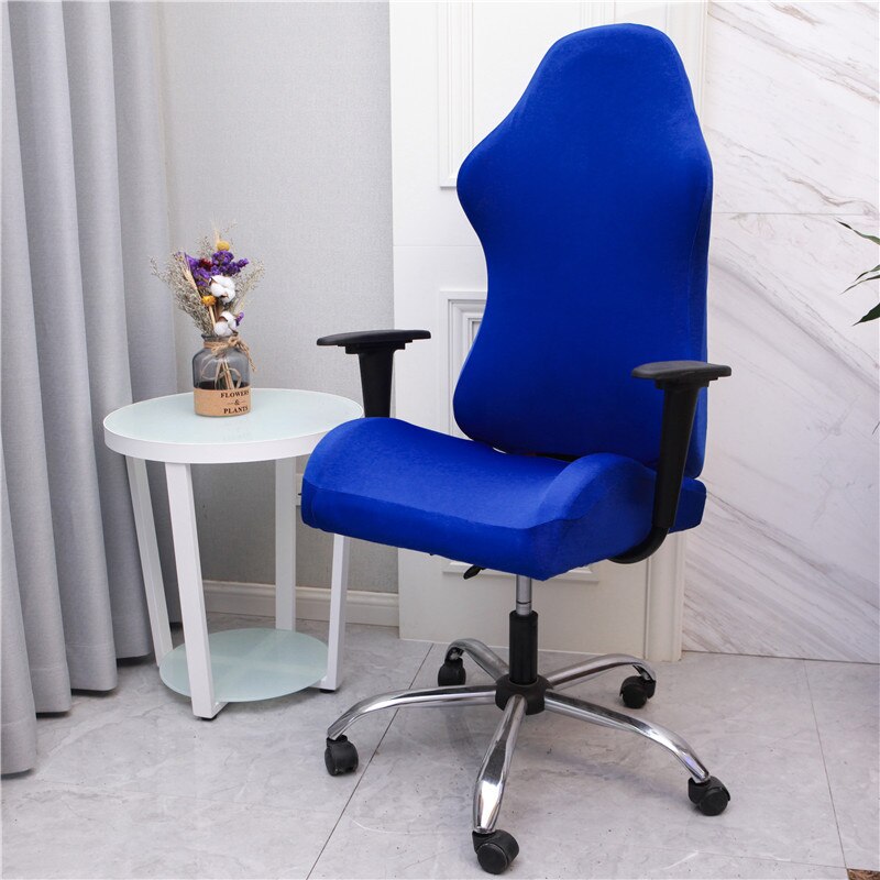 Maroon Asteria gaming chair cover slipcover for office and gaming desk chairs, protecting and updating the look of your chair.