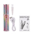 Maroon Asteria 2-in-1 electric eyebrow trimmer for women, includes epilator for eyebrows, lips, and facial hair removal.