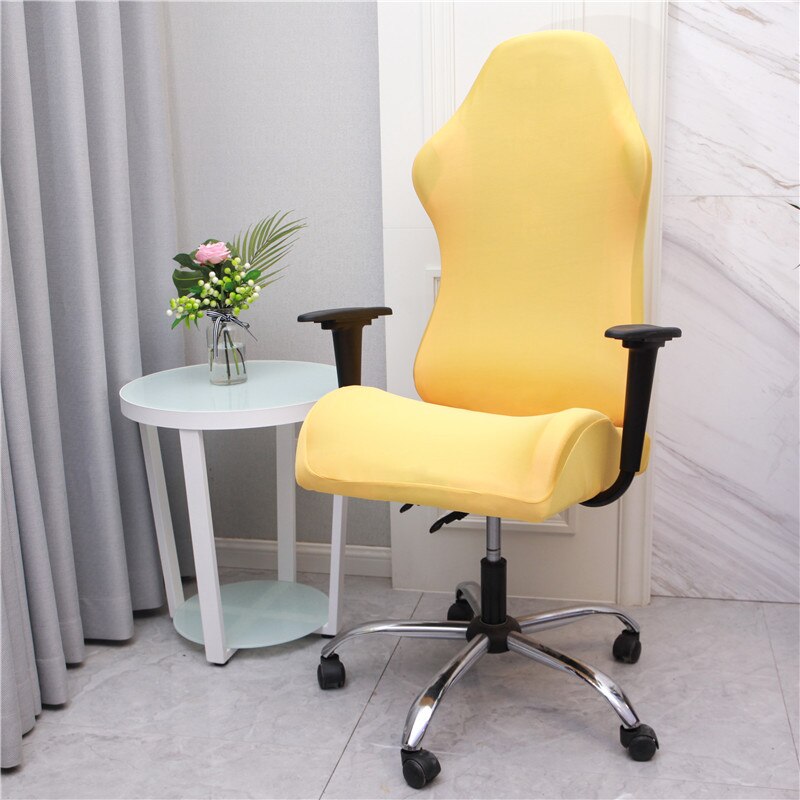 Maroon Asteria gaming chair slipcover made of durable fabric, designed to protect and enhance computer desk and office chairs.