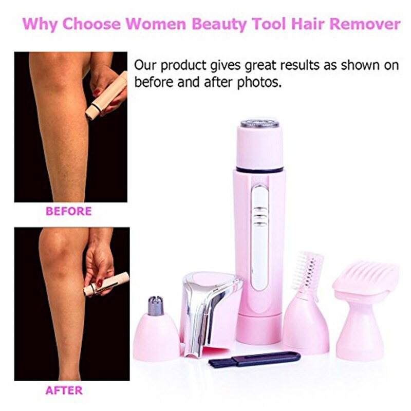 Maroon Asteria electric mini facial hair trimmer for painless, multifunctional hair removal and grooming.