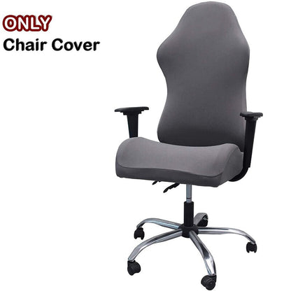 Maroon Asteria gaming chair slipcover for computer desk and office gaming chairs, protects and refreshes the chair&