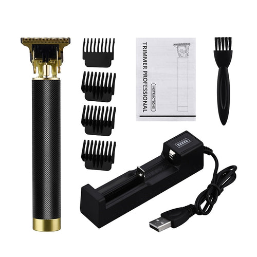 Maroon Asteria portable electric hair clippers with T-blade for men&