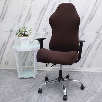 Maroon Asteria gaming chair cover for computer desk and office chairs, slipcover with stylish design and fabric.