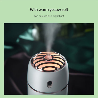 Maroon Asteria 30ml wireless aromatherapy humidifier with diffuser for home use, showing sleek design and essential oil container.