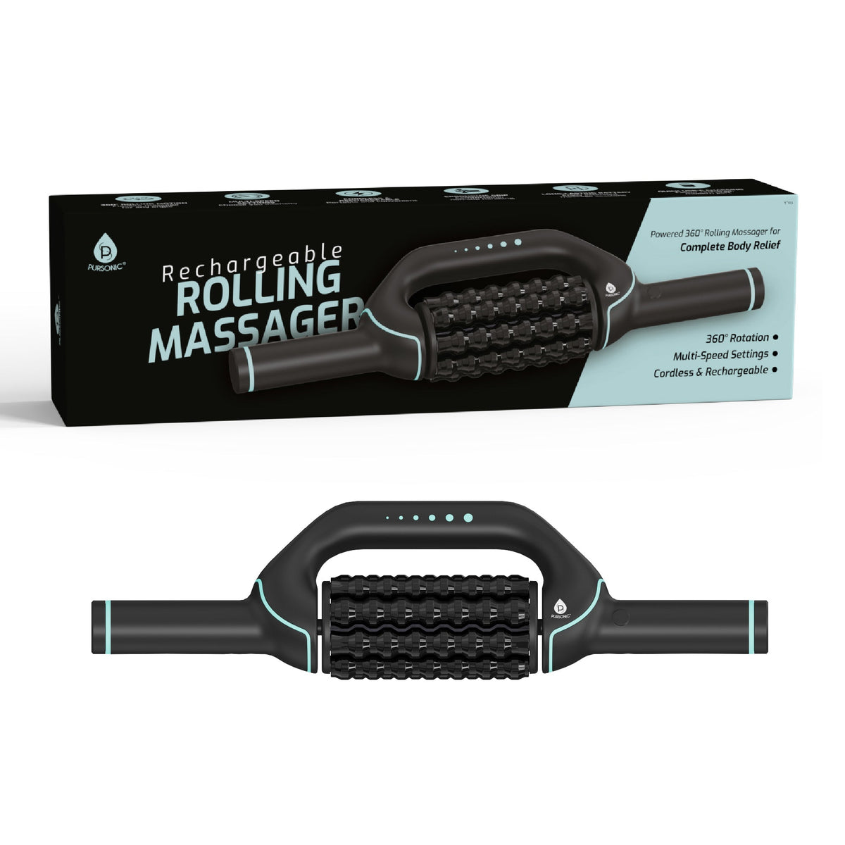 Rechargeable Rolling Massager – Relaxation Anytime, Anywhere