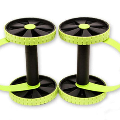Maroon Asteria Crossflex wheel roller for men and women, fitness equipment and accessories for core and balance exercises.