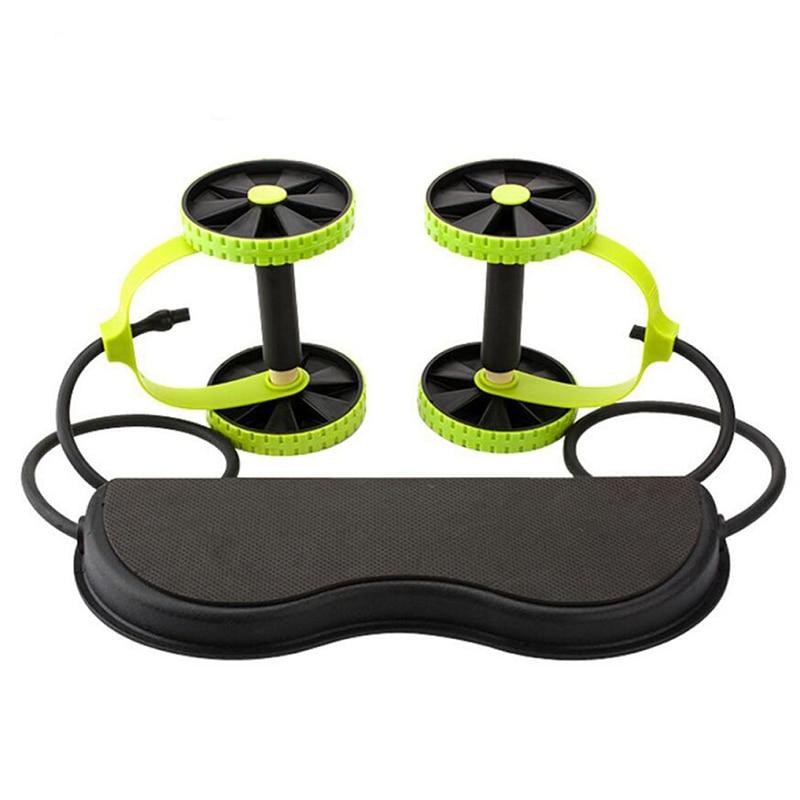 Maroon Asteria Crossflex wheel roller for men and women, fitness equipment and accessories for core strength exercises
