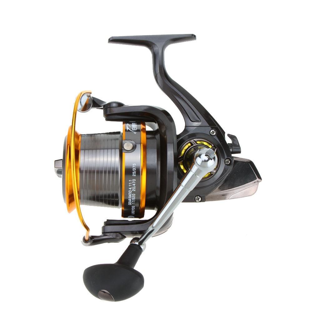 Maroon Asteria 9000 Type long-distance caster fishing reel with spinning wheel, suitable for deep-sea and freshwater fishing.