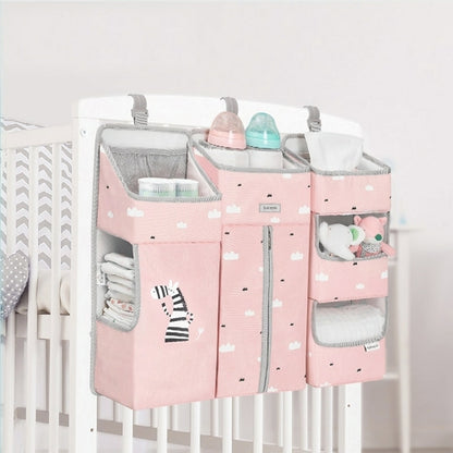 Maroon Chronos baby diaper caddy with dividers for organization, designed for parenthood and baby care accessories.