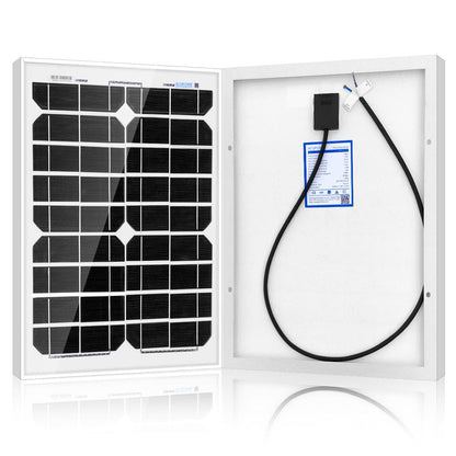 Fuchsia Rose 20W 12V monocrystalline solar panel for outdoor use, showing the compact, durable solar module for renewable energy.