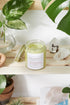 White Smokey Hair & Nail Mask for promoting long hair growth and healthy nails, shown in a sleek container.