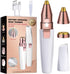 Maroon Asteria 2-in-1 electric eyebrow trimmer for women, featuring a sleek design for painless eyebrow shaping and grooming.