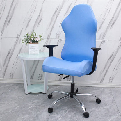 Maroon Asteria gaming chair cover slipcover for computer desk and office game chairs, designed to protect and update chair appearance