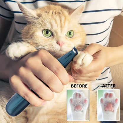 Maroon Asteria professional pet dog hair trimmer with grooming clipper and cutter for animal grooming.
