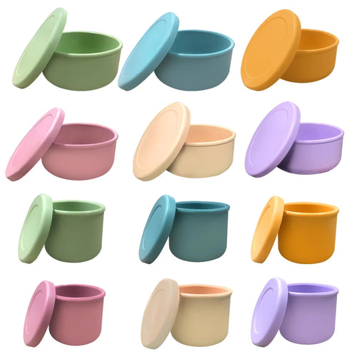 Eco-friendly silicone crisper bowl cover by Rose Oscar, designed for kitchen use to keep produce fresh and protected.