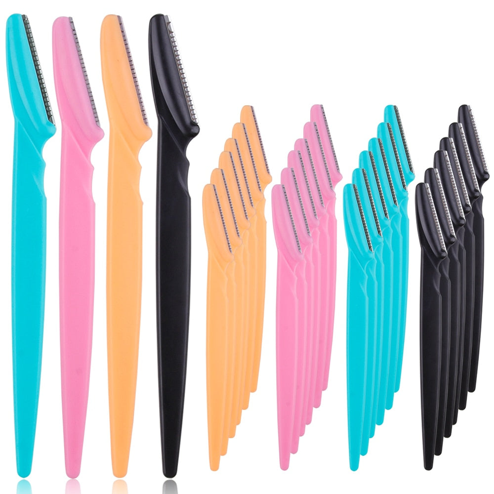 Maroon Asteria 100PCS eyebrow shaper portable electric eye brow trimmer for shaping and grooming eyebrows.