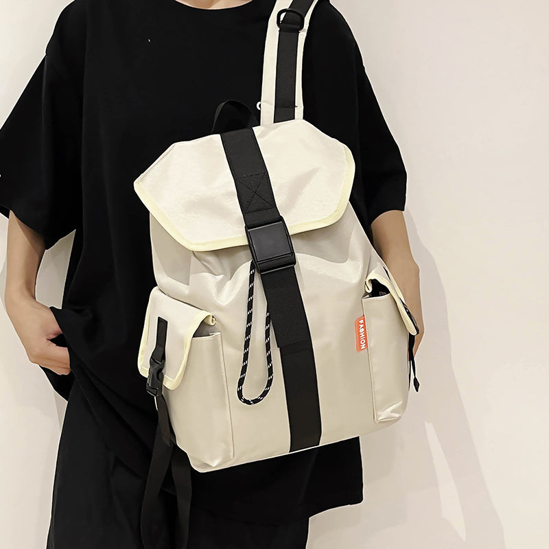 Jade Lemon student backpack or schoolbag with adjustable straps, durable fabric, and multiple compartments for school essentials.