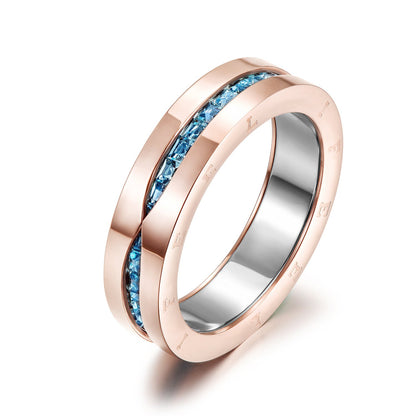 Lavender Phoebe pavé statement ring featuring sparkling gemstones and intricate metalwork, elegant jewelry piece.