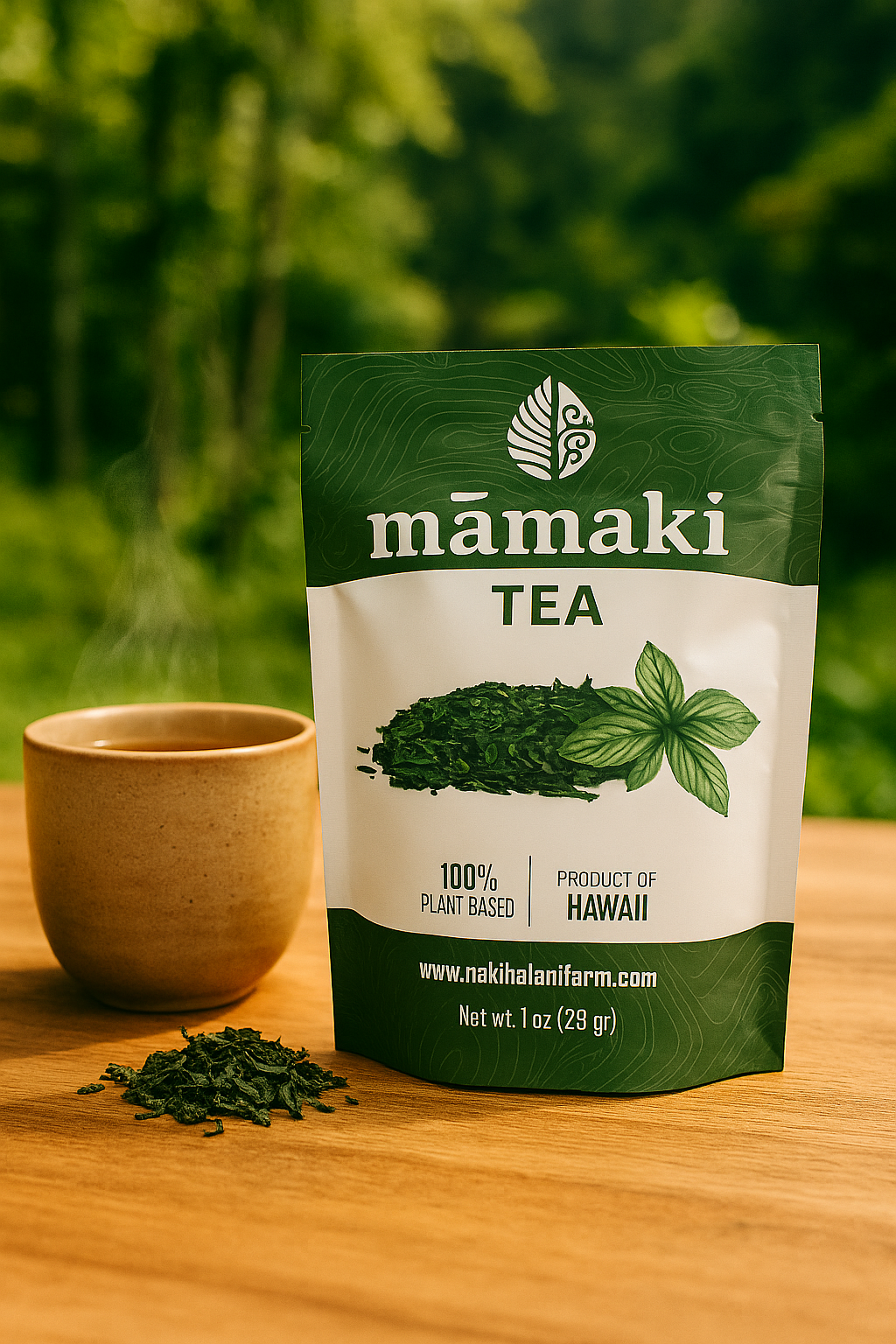 Mamaki Tea - Hawaiian Organic Caffeine Free
