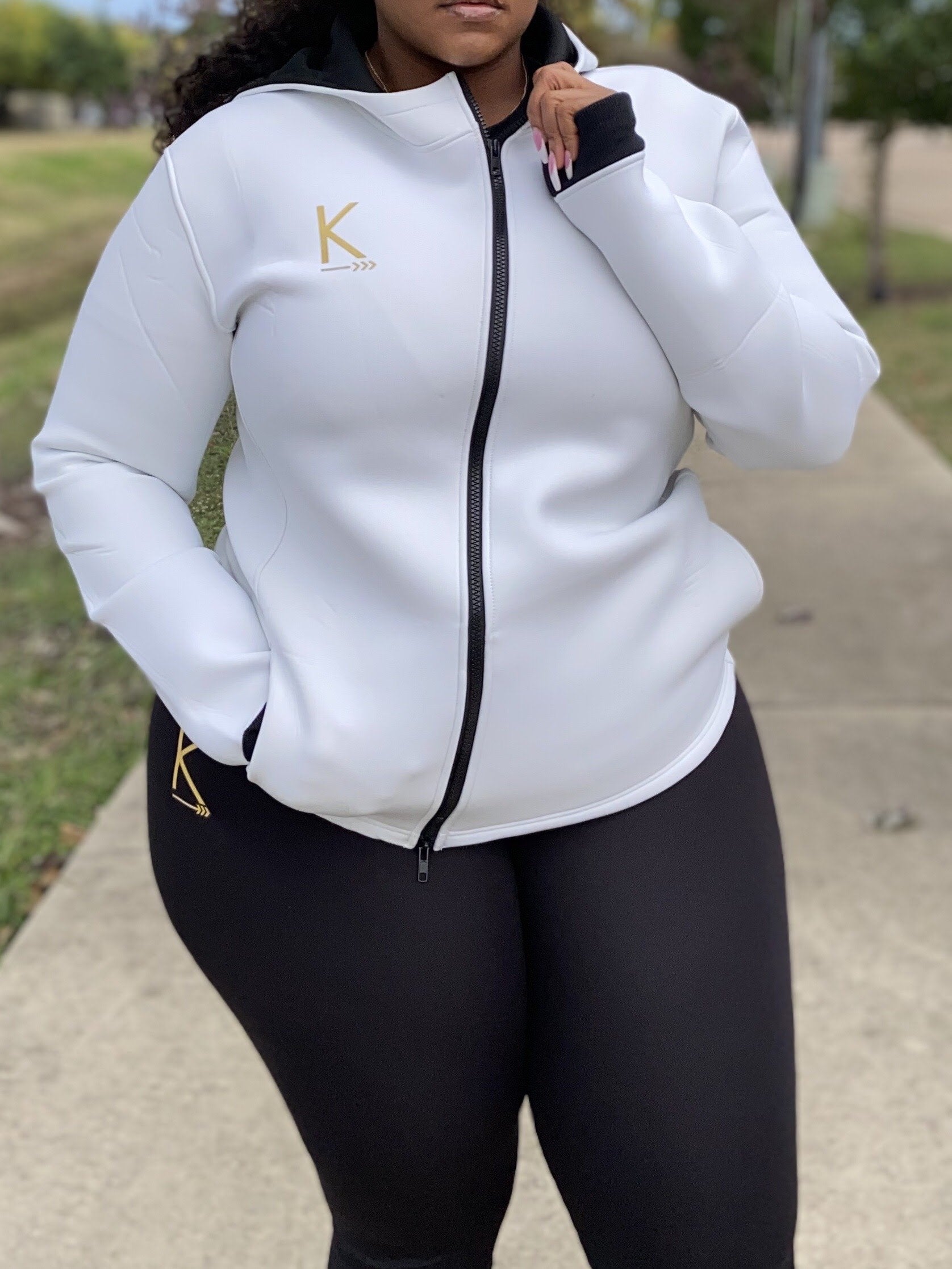 White neoprene women&