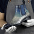 Magenta Apple Cina Patina Chelsea Boots II, stylish leather footwear with a vintage patina finish, shown on a model&