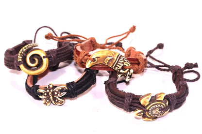 Silver Hestia tribal style bracelet with intricate silver bead and charm details, showcasing bohemian jewelry design.