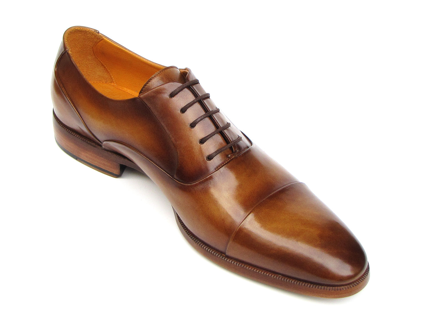 Brown leather Paul Parkman men&