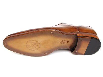 Brown leather Paul Parkman men&