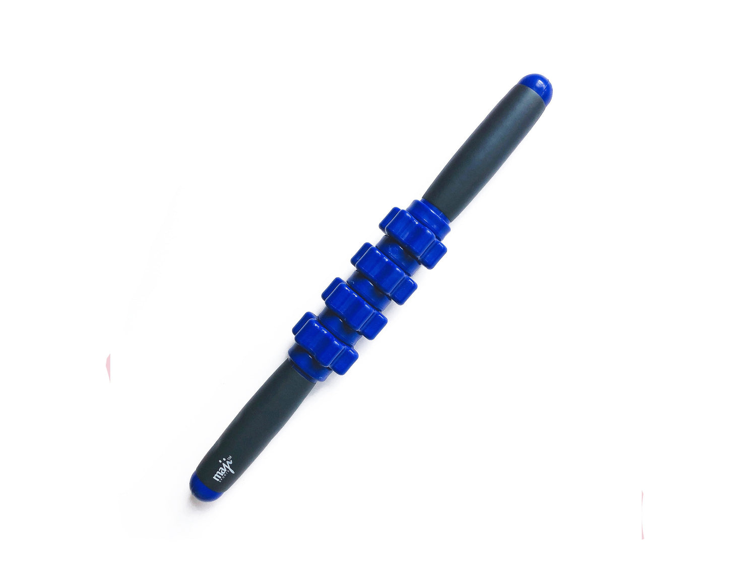 Azure Jason Mini Massage Stick for sports and outdoor use, shown in a close-up image highlighting its compact design.