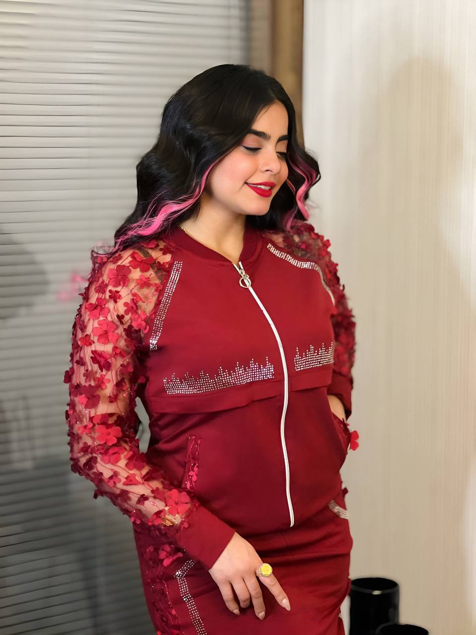Transparent 2-piece women&