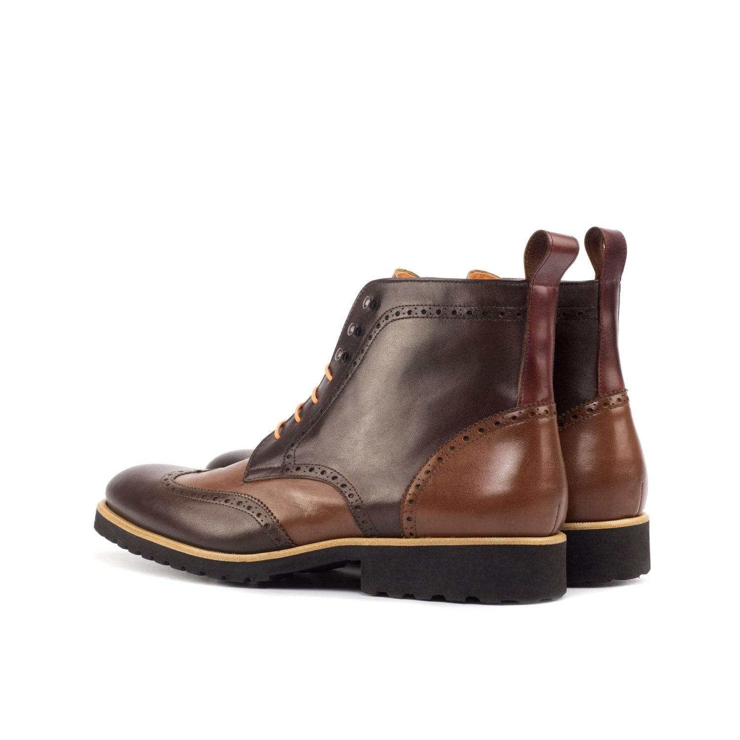 Magenta Apple CL89 Military Brogue Boots II footwear with rugged leather design and brogue detailing, suitable for outdoor wear.