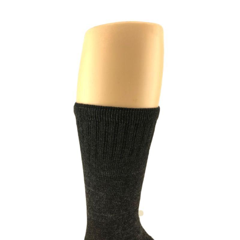 Olive Prometheus Sierra Socks full cushion pack for men and women, perfect for hunting and hiking, shown in a three-pair pack.