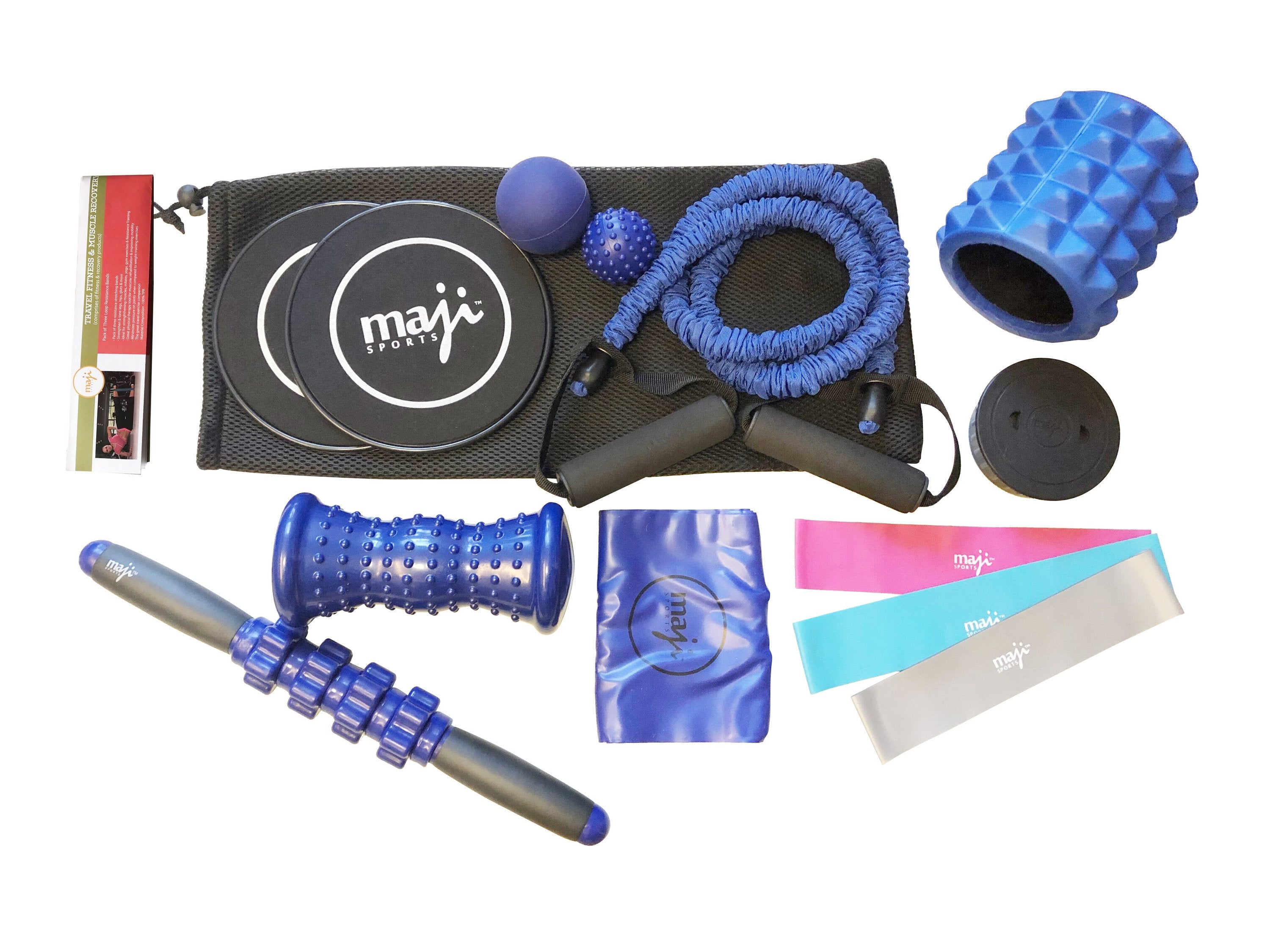 Azure Jason Fitness &amp; Muscle Recovery Bundle with sports gear and recovery tools for workout and muscle relaxation.