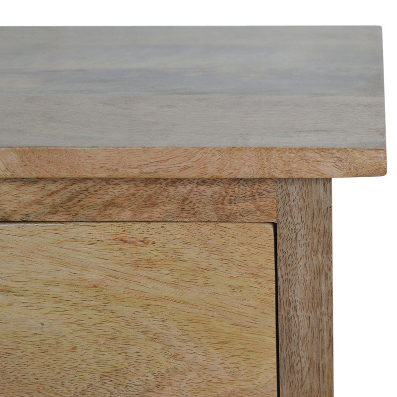 Nordic style bedside table with 2 drawers by Jade Epimetheus, featuring sleek wood finish and modern design.