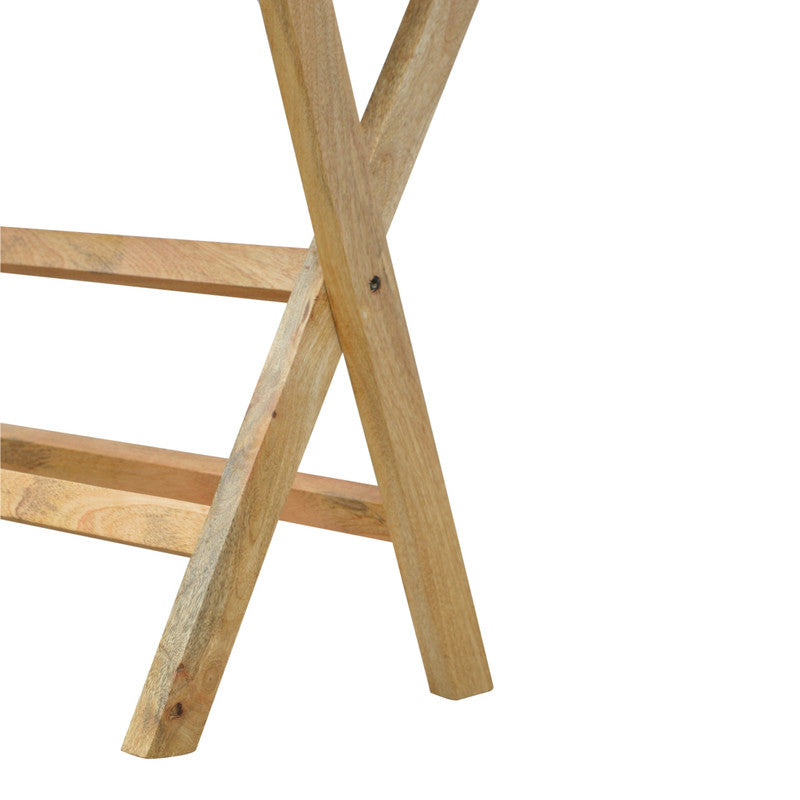 Jade Epimetheus Butler Style Writing Desk with foldable legs, wooden furniture piece featuring a classic design and functional workspace.