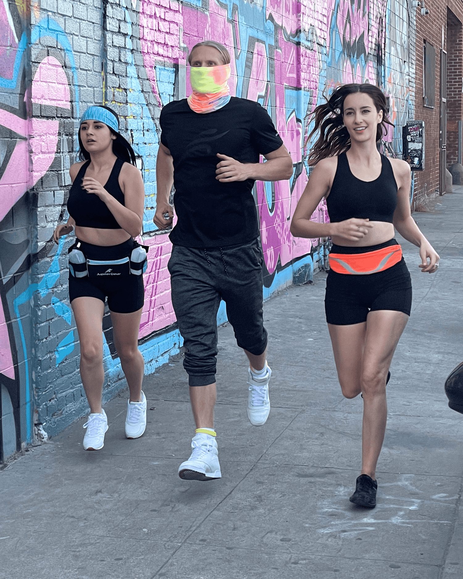 Black Lavender Jolie high-waisted athletic shorts with hip pockets, shown in black, designed for activewear and workout comfort.