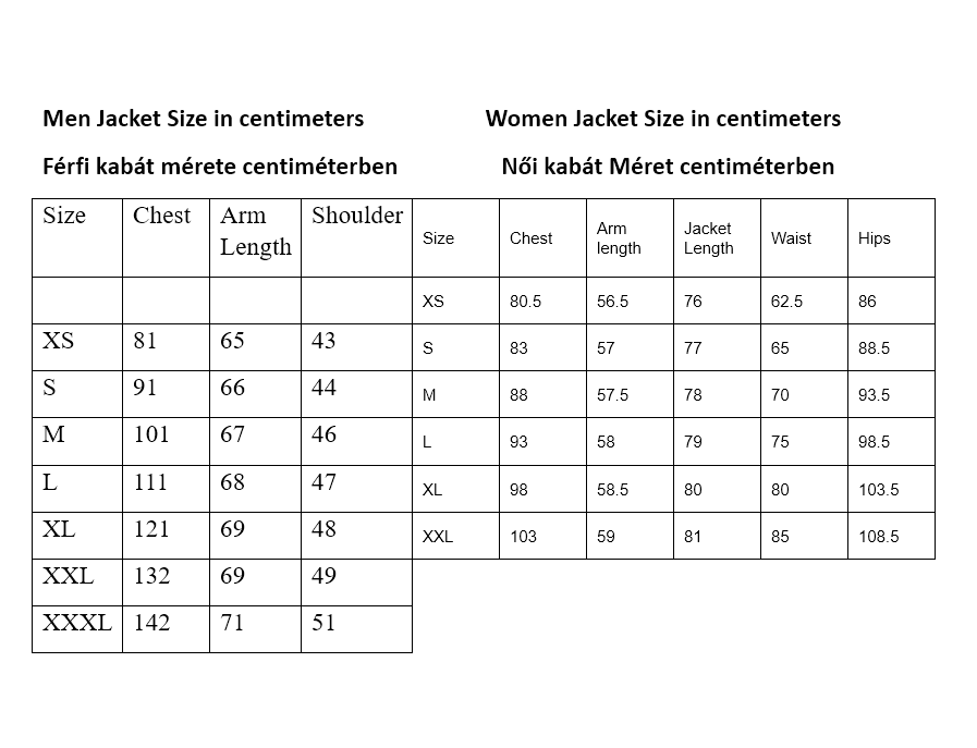 Black sheepskin leather jacket for women from Lemon Bearberry, shown with size chart details and classic fit.