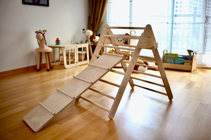 Red Oceanus climbing triangle and ladder ramp for kids&