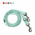 Emerald Alfie Lof Folding Lead Leash in L-MINT color, pet walking leash with compact folding design for easy travel.
