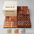Teal Crius hardwood interlocking patio deck tiles for easy home decor installation on outdoor surfaces.