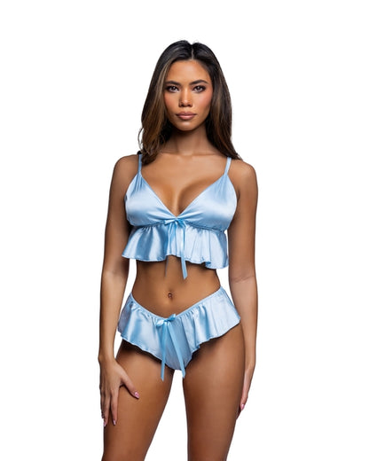 Brown Sooty 2-piece Sweet Flutter women&