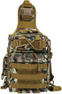 Waterproof fishing tackle backpack by Amethyst Osage for outdoor gear storage, featuring multiple compartments and durable design.