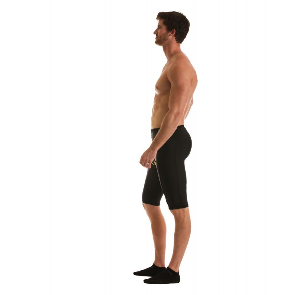 Scarlet Leek Insta Slim I.S.Pro USA cycling compression padded bike short for women in black, with ergonomic design and padding