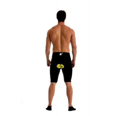 Scarlet Leek Insta Slim I.S.Pro USA cycling compression padded bike short for women, black with built-in padding and athletic fit.
