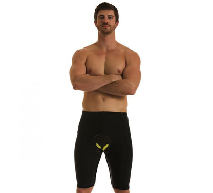 Scarlet Leek Insta Slim I.S.Pro USA cycling compression padded bike shorts for women, black with padded seat and sleek fit
